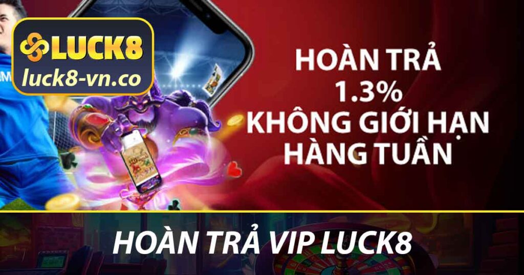 Hoàn trả VIP LUCK8